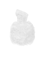 Georgia Appliquéd Organza White Mini Dress Flowering Girl