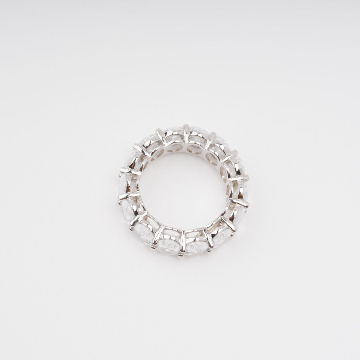 Drapé Oval Gemstone Sterling Silver Ring Flowering Girl