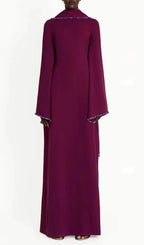 Hidi Shawl Long Sleeve Maxi Dress Flowering Girl