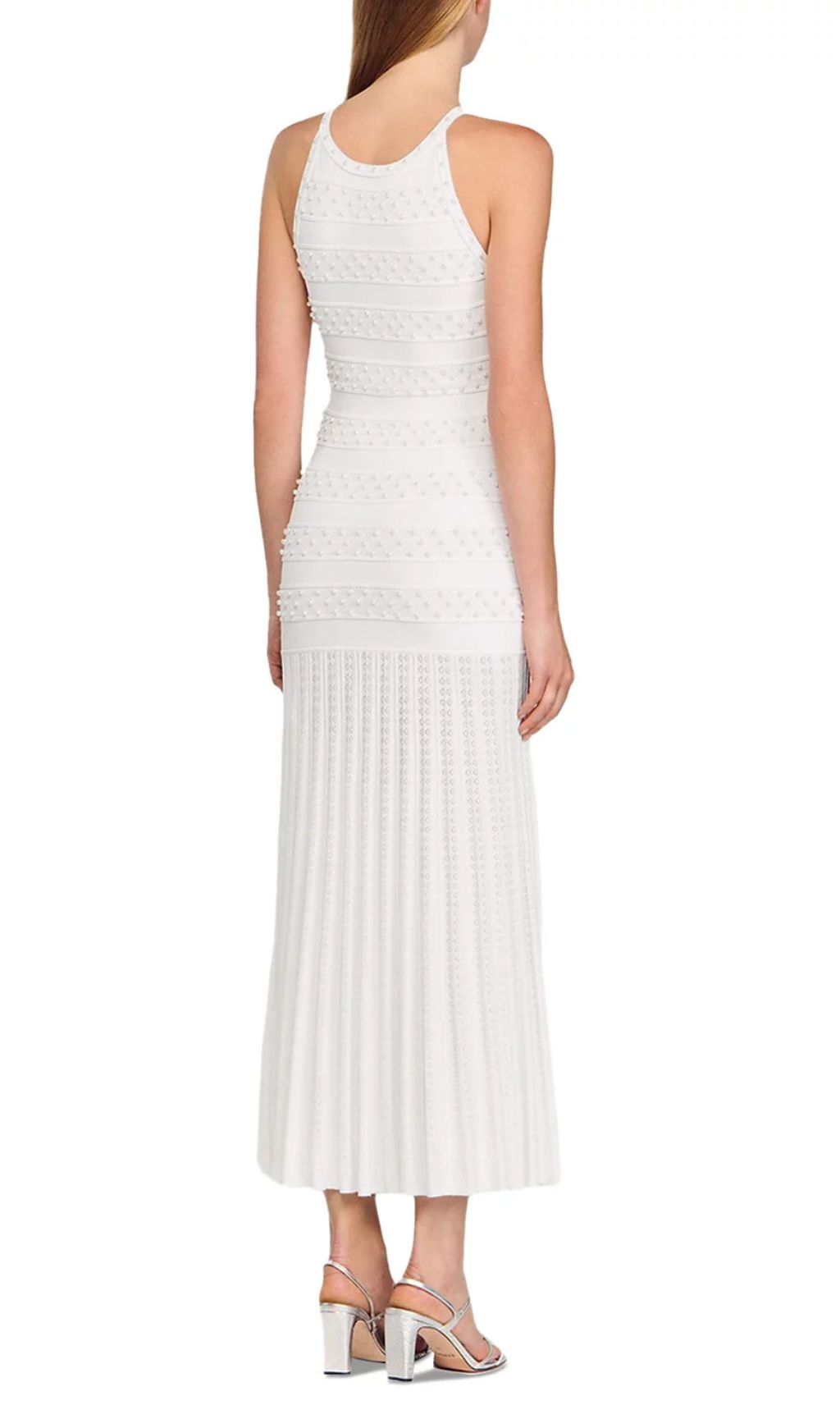 Beaded Dress Flowering Girl