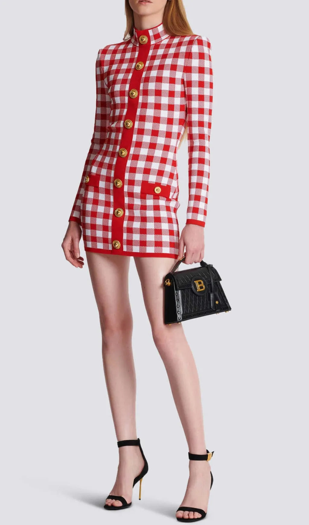 Brantley Red Long Sleeve Mini Dress Flowering Girl