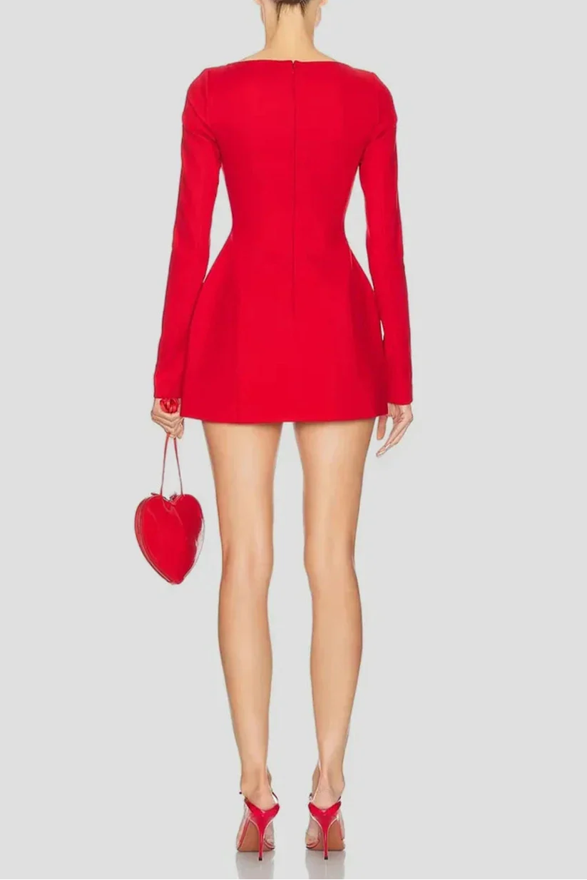 Freya Bow Detail Mini Dress Flowering Girl