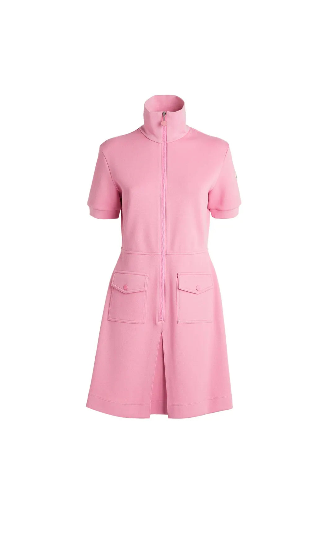 ZIP FRONT SHORT SLEEVE DRESS Flowering Girl