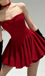 Keres Strappy Mini Dress Flowering Girl