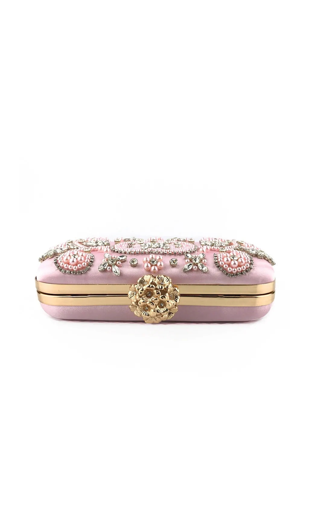 Anaya Beaded Diamonds Clutch Flowering Girl