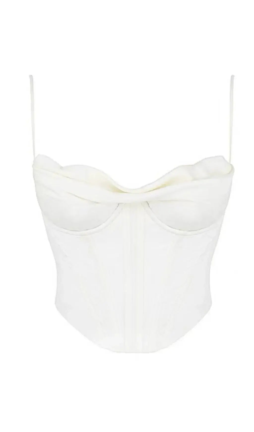 Brown Corset Top Flowering Girl