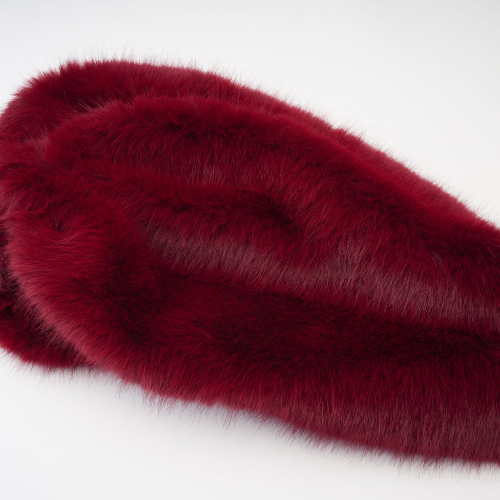 Wivika Velvet Fur Dress Flowering Girl