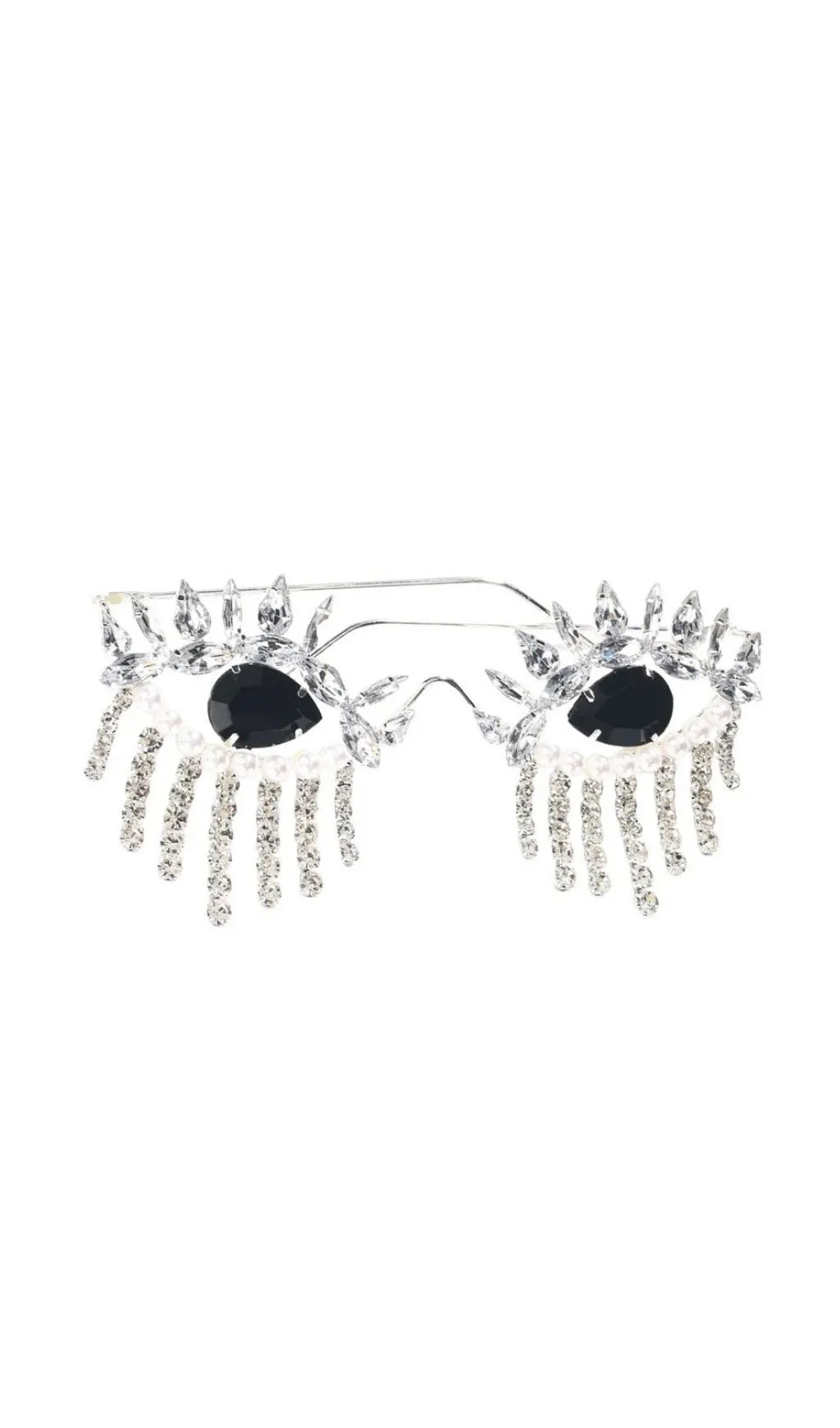 Morrissey Rhinestone Fringe Sunglasses Flowering Girl