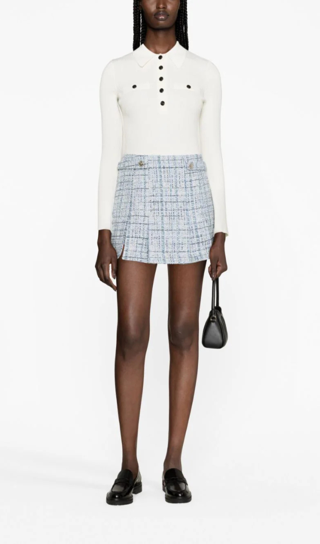 PLEATED MINI SKIRT Flowering Girl