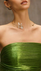 Durin Flower Torque Necklace Flowering Girl
