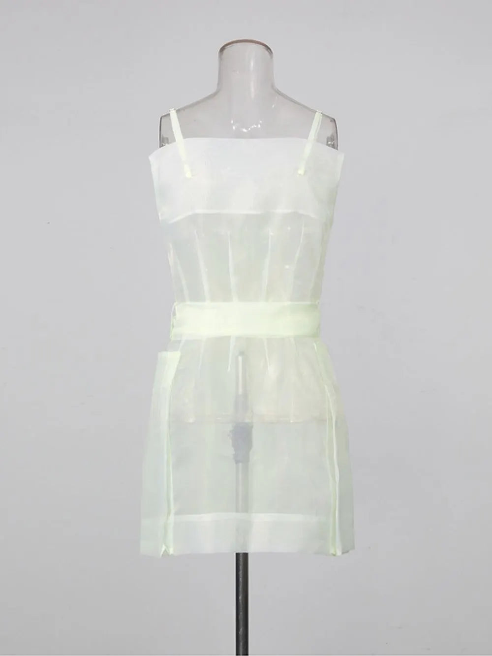 Maelys Strappy Button Mini Dress Flowering Girl