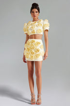 Salla Flower Short Sleeves Set Flowering Girl
