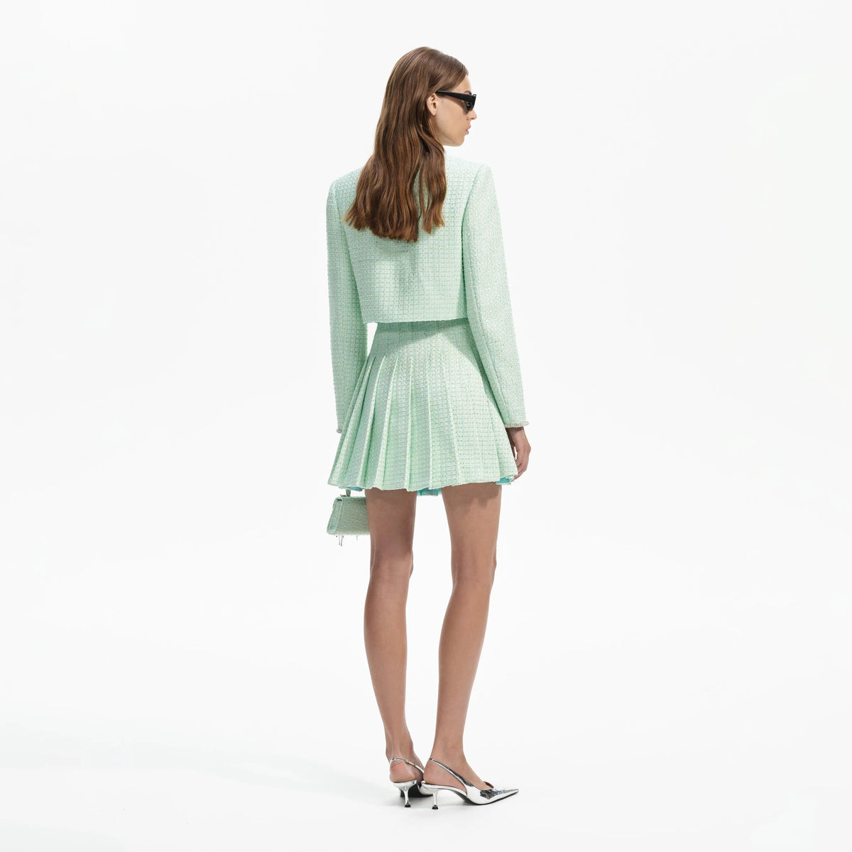 MINT BOUCLE JACKET Flowering Girl