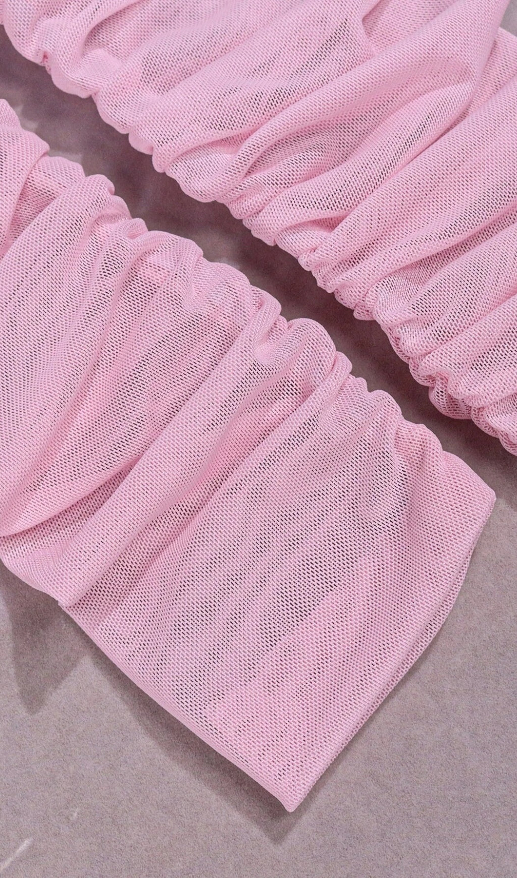 Pink Strapless Ruched Mini Dress Flowering Girl