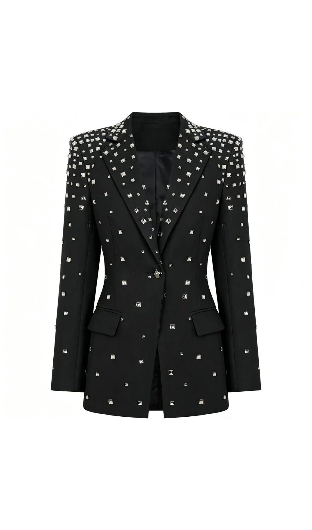 Kingsley Black Diamante Blazer Flowering Girl