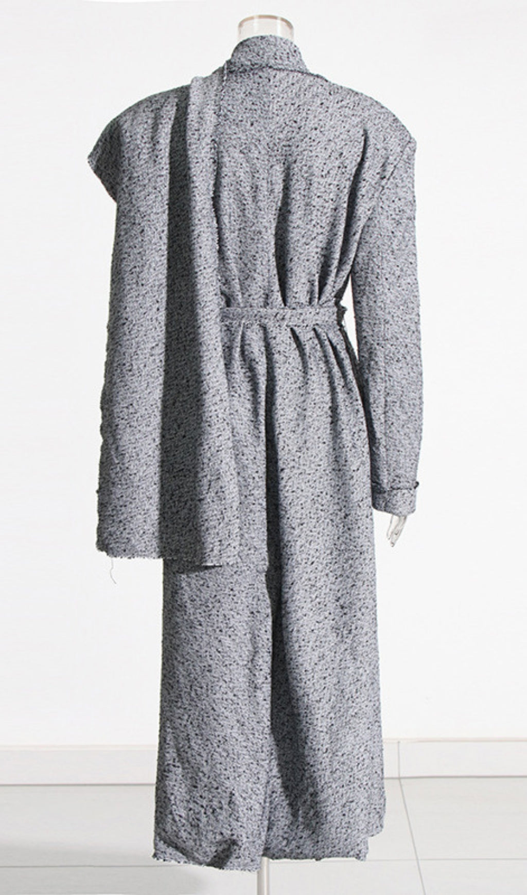 Astrid Collar Houndstooth Coat Flowering Girl