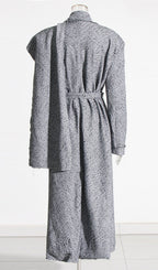 Astrid Collar Houndstooth Coat Flowering Girl
