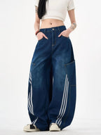 Mann Blue Jeans Flowering Girl