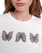 BUTTERFLY COTTON TEE Flowering Girl