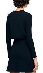 Cropped Cardigan Flowering Girl