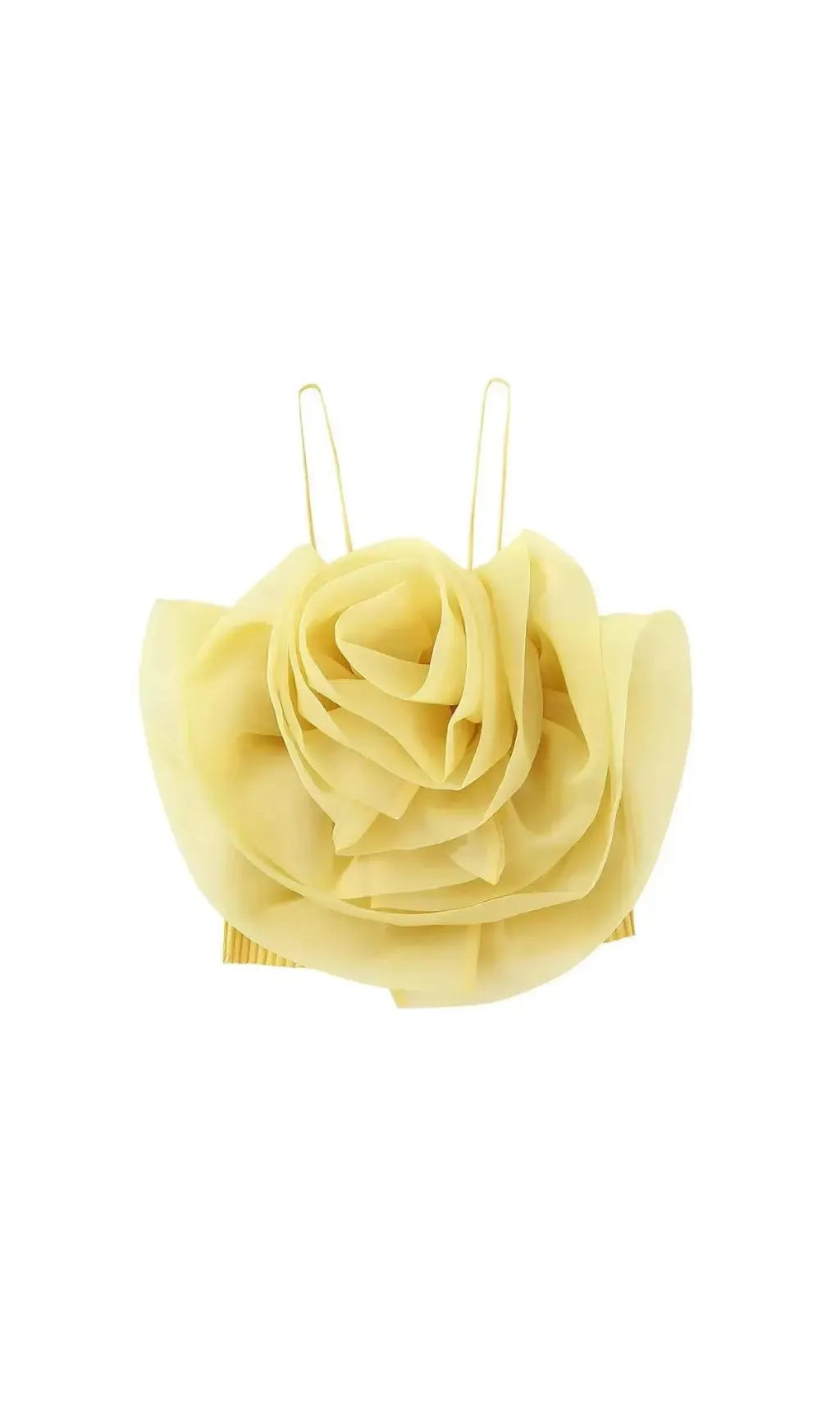 Yellow Flower Top Flowering Girl