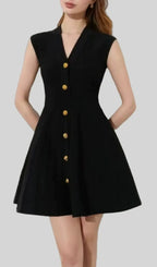 Helen Knit Sleeveless Mini Dress Flowering Girl