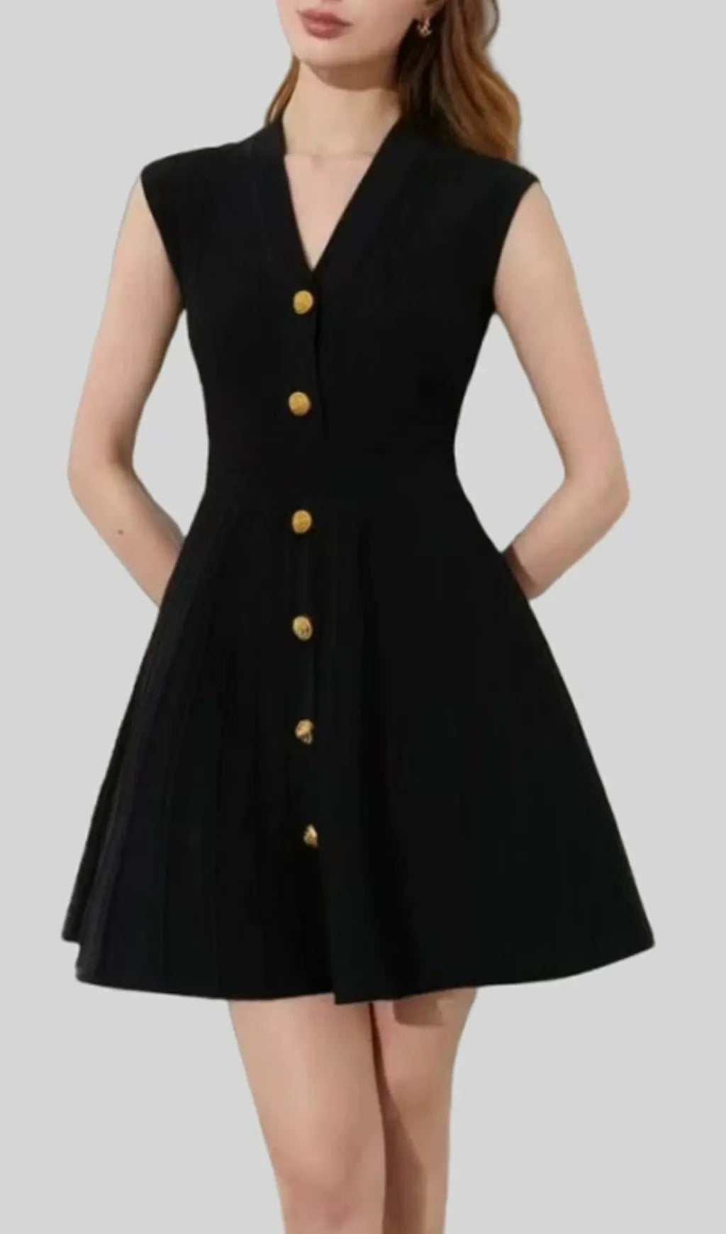Helen Knit Sleeveless Mini Dress Flowering Girl