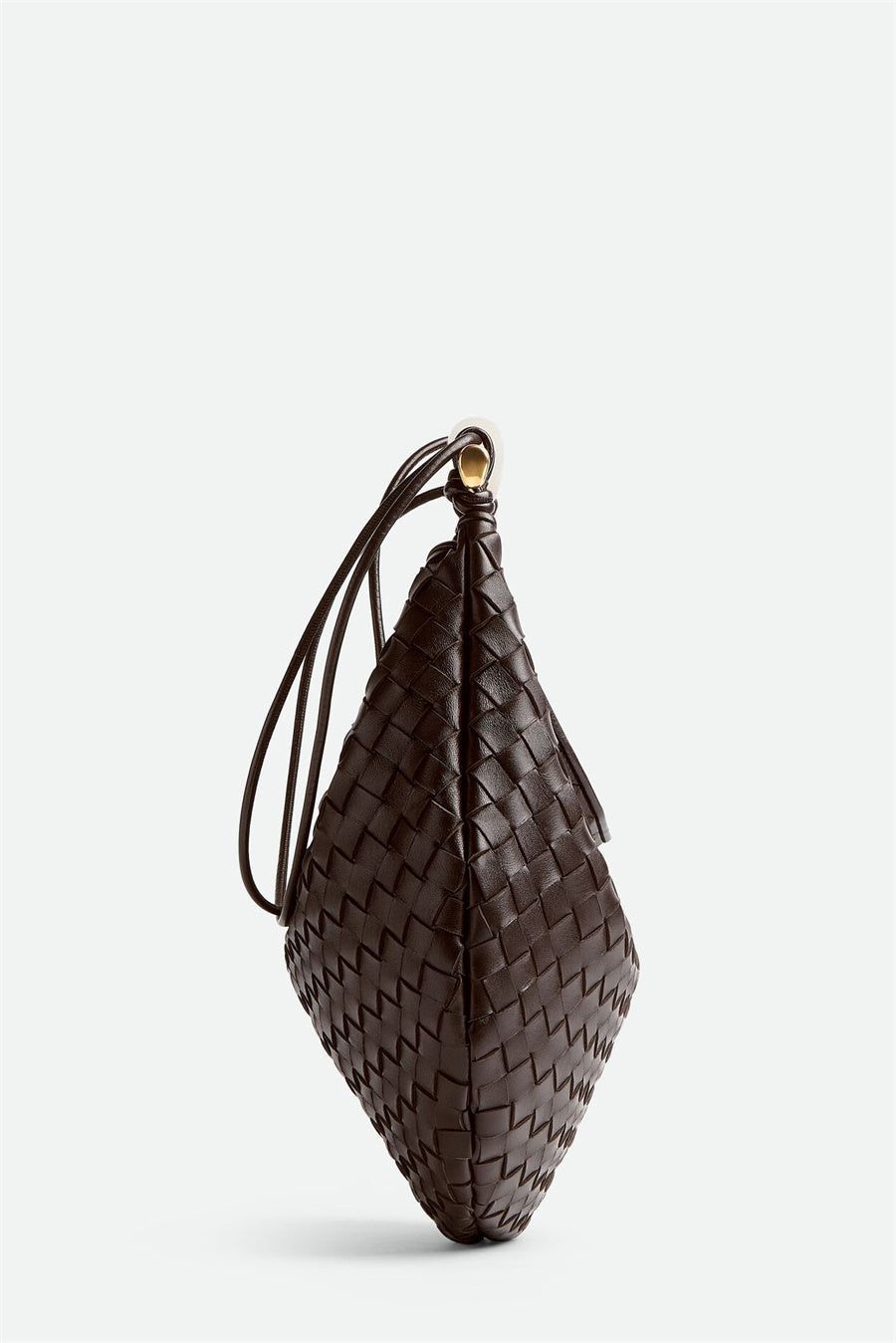 Avianna Weave Metal Handbag - Chocolate Flowering Girl