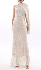 Justo Backless Knit Maxi Dress Flowering Girl