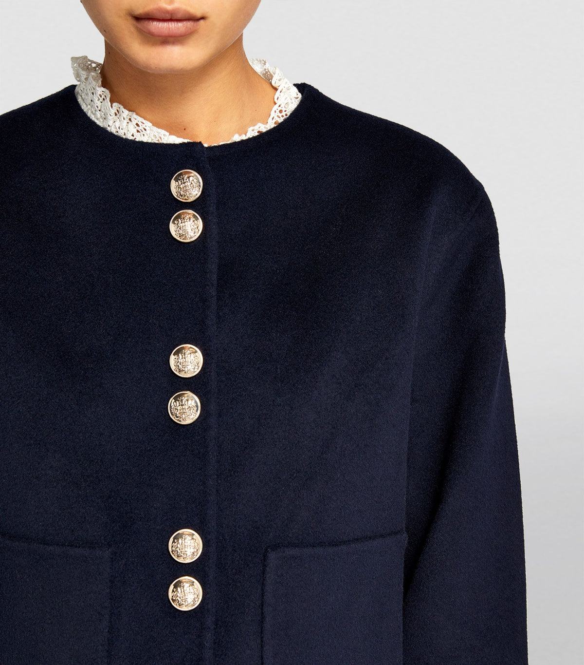 WOOL-BLEND JACKET Flowering Girl