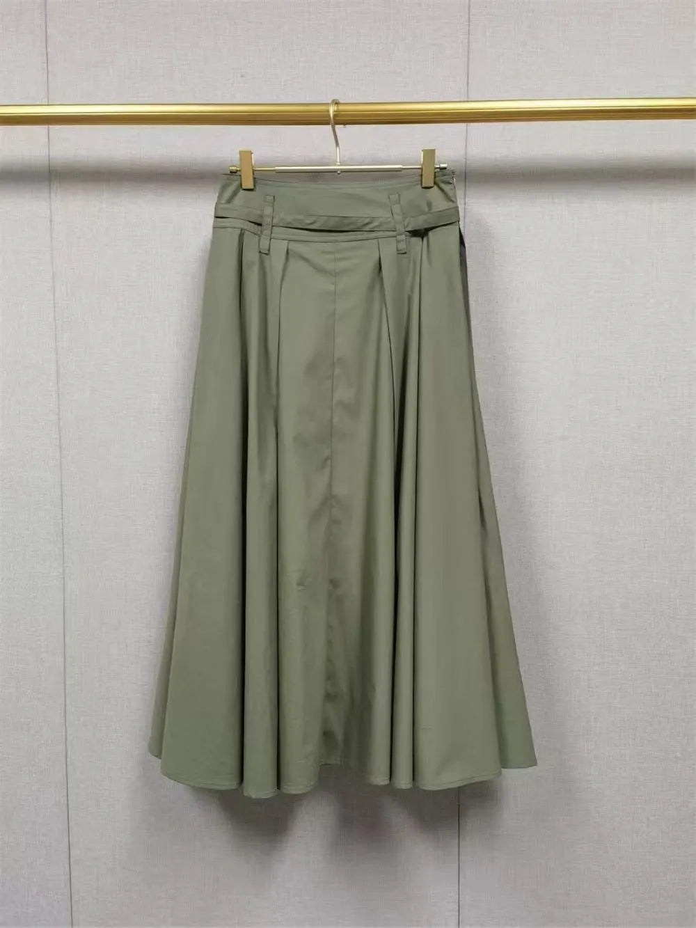 Jeji Belted Midi Skirt Flowering Girl