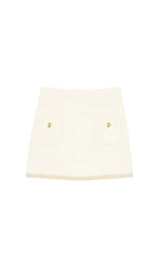 VAYIE TWEED SKIRT Flowering Girl