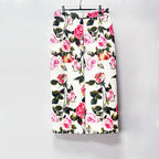 Geo Flower Printed Two-Piece Set Flowering Girl