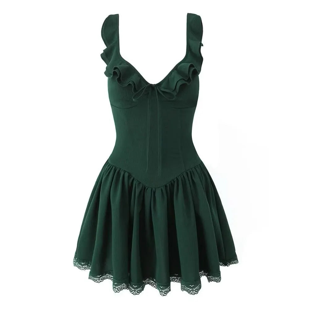 Alodia Mini Dress Flowering Girl