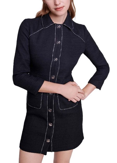 RANDAILLE TWEED DRESS Flowering Girl