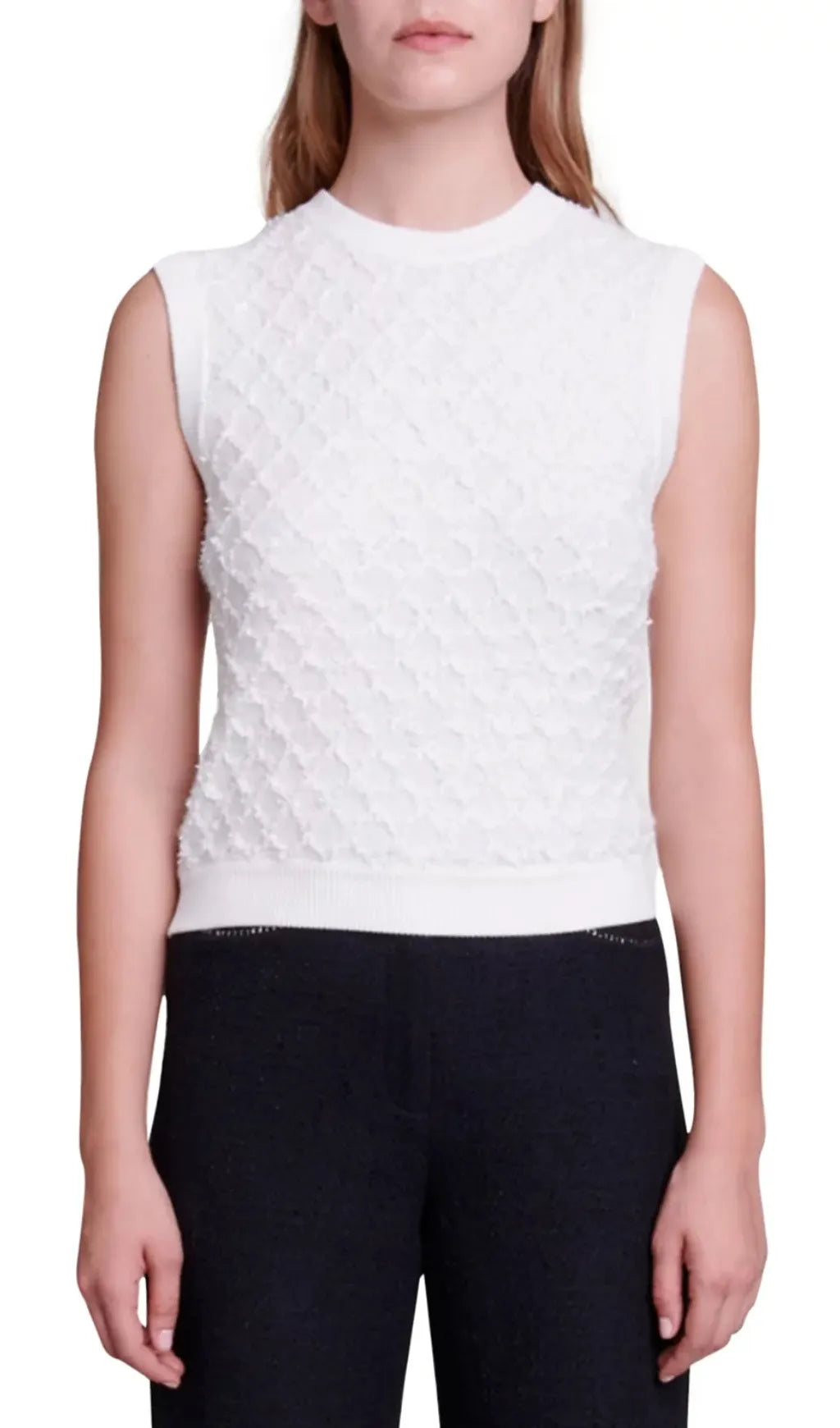 Mirtala Sleeveless Sweater Flowering Girl