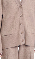 Vaddy Embellished Cardigan Flowering Girl