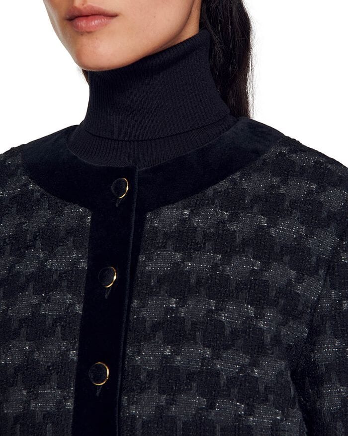 VALI TWEED CROPPED JACKET Flowering Girl