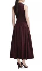 Ribbed Midi Dress Flowering Girl
