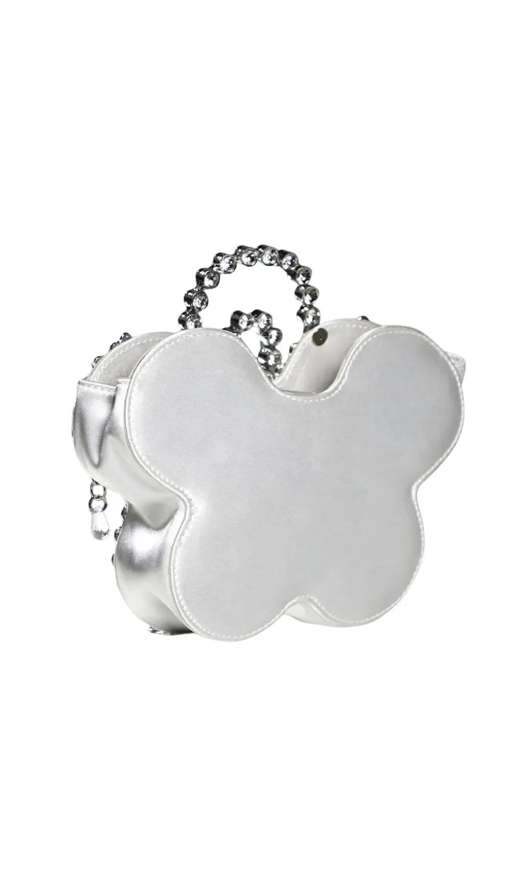 Jasleen Crystal Butterfly Bag Flowering Girl