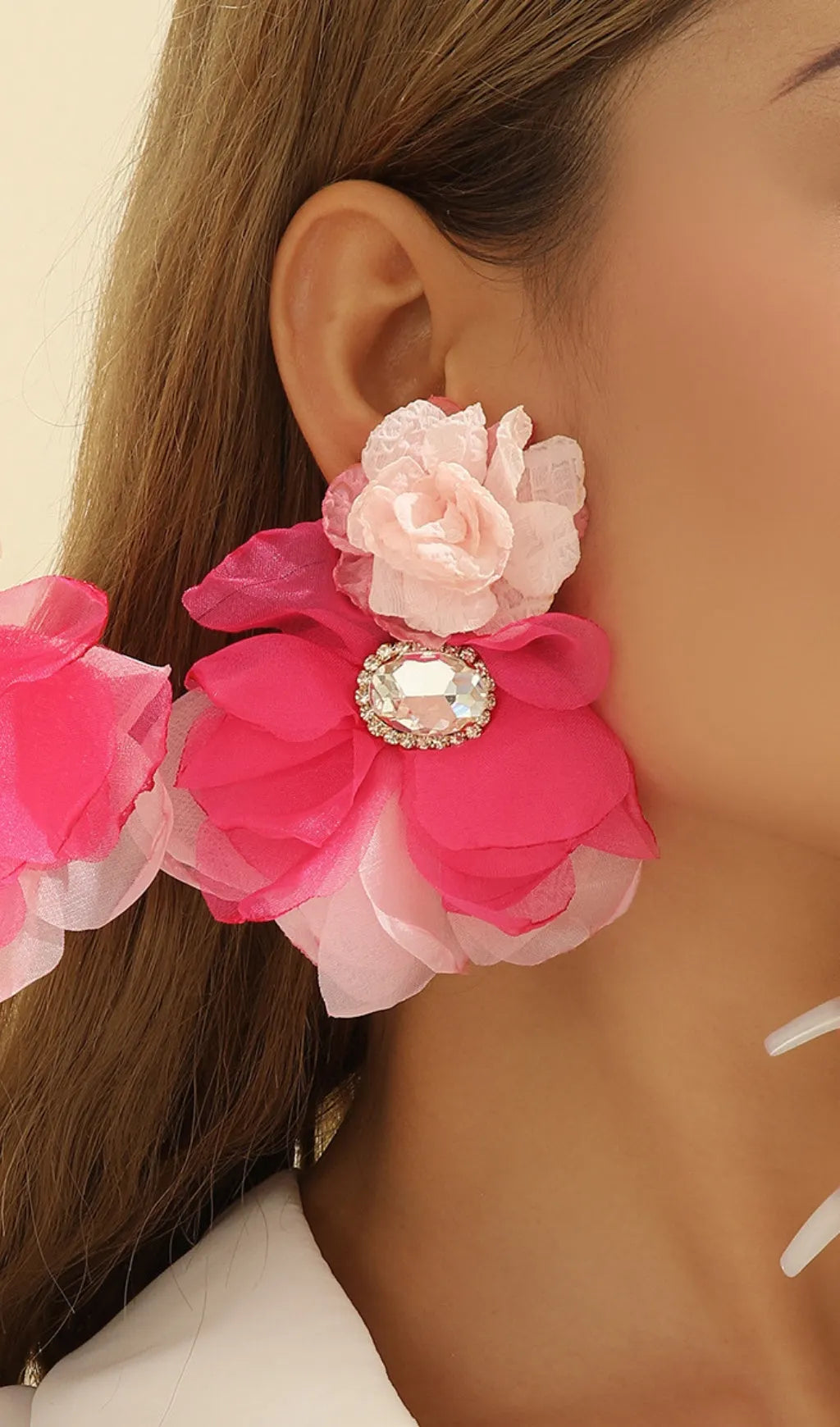 Cyrene Flower Earrings Flowering Girl