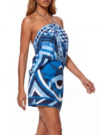 Sorelle Backless Printed Skirt Set Flowering Girl