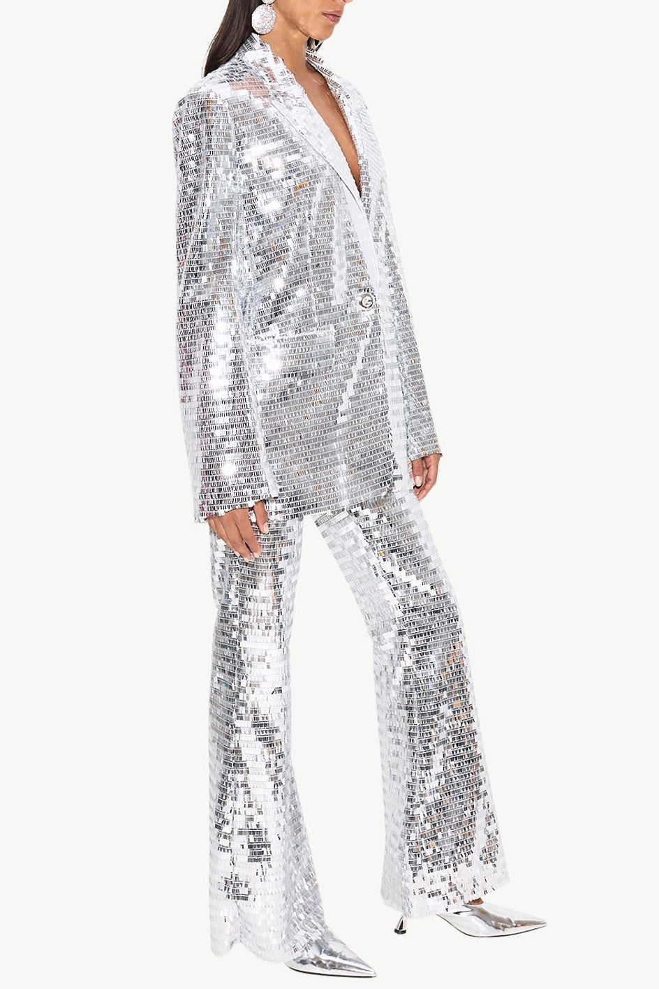 Cortel Sequin Blazer Two Piece Set Flowering Girl