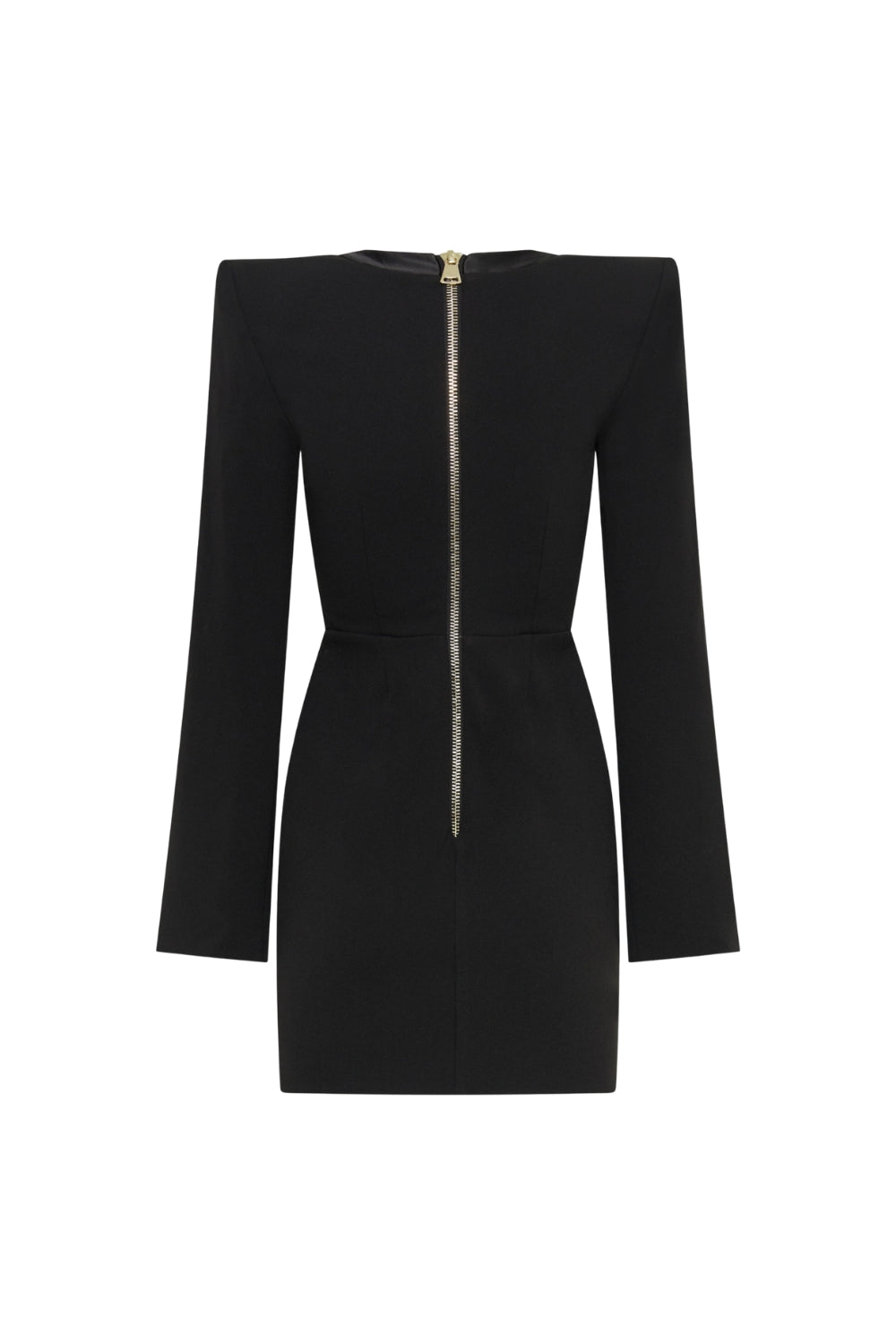 Moises Buttoned Split Sleeve Mini Dress Flowering Girl