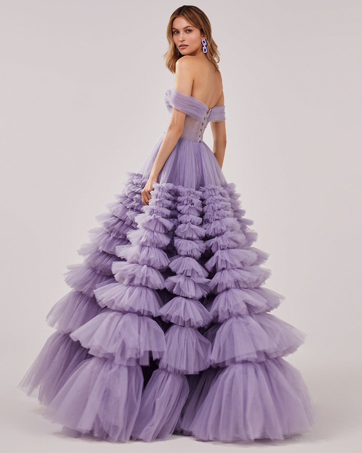 Ultra Puffy Prom Maxi Dress Flowering Girl