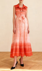 Isi Sleeveless Midi Dress Flowering Girl