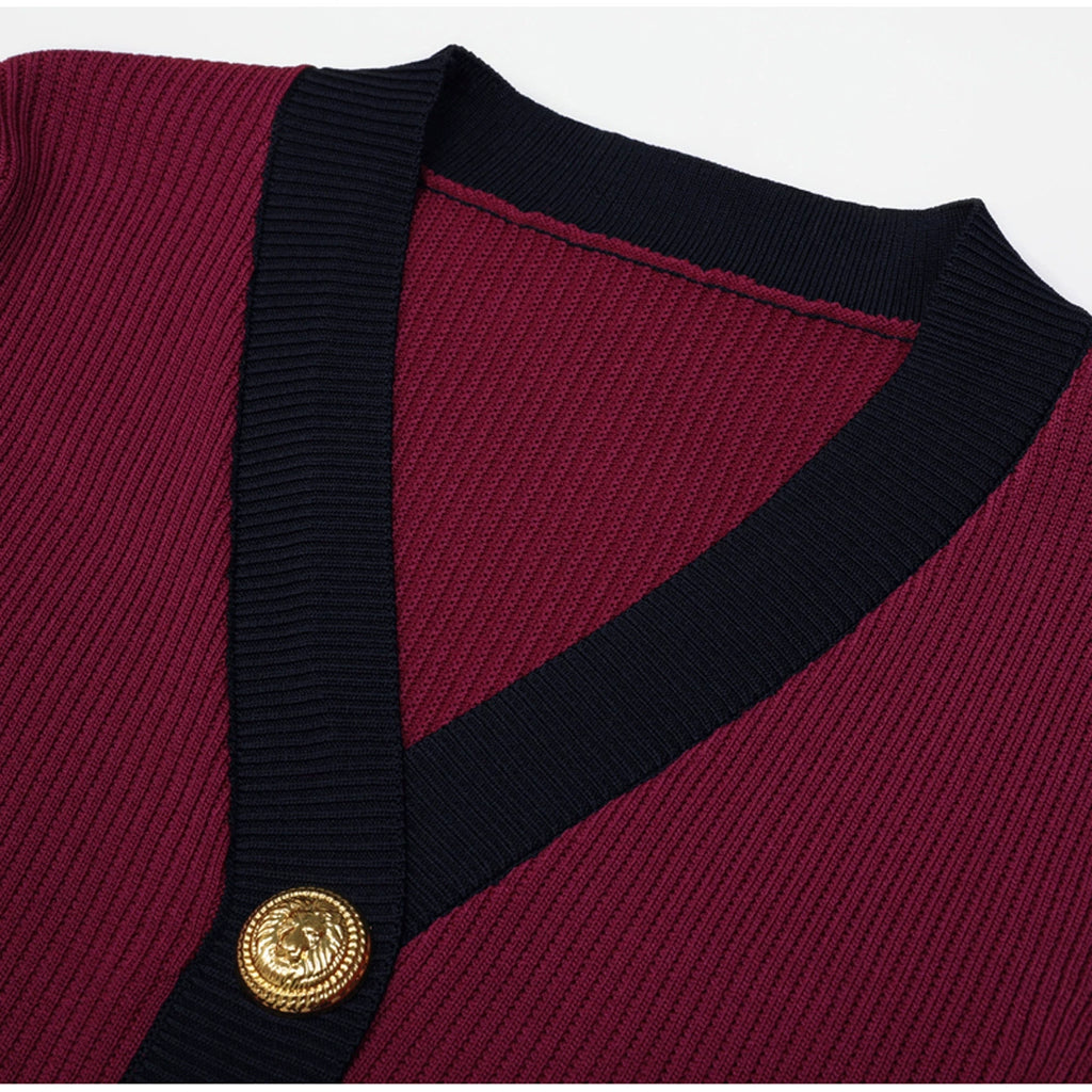 Kavita Knit Long Sleeve Mini Dress Flowering Girl