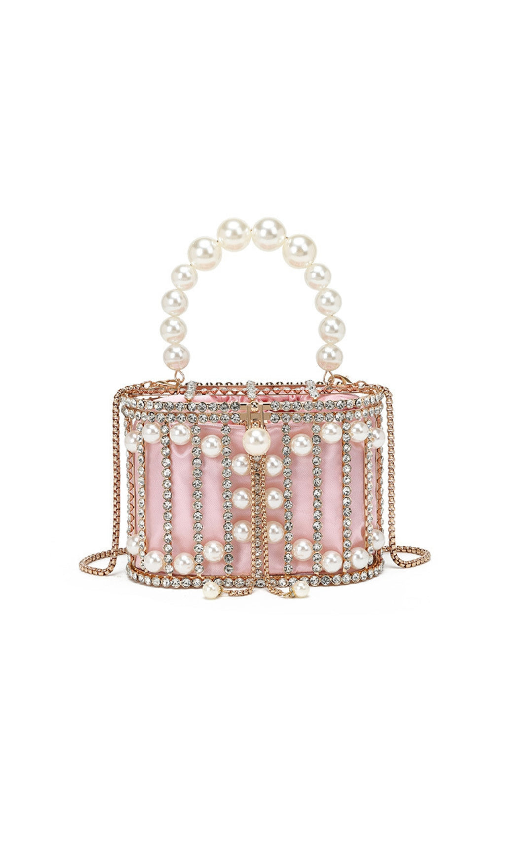 Ditza Pearl Handbag Flowering Girl