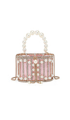 Ditza Pearl Handbag Flowering Girl