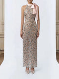 Madalynn Sleeveless Embellished Maxi Dress Flowering Girl
